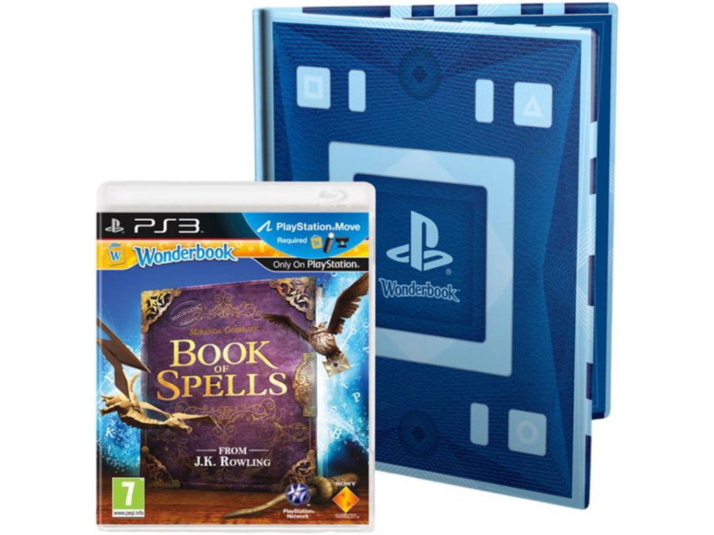 PS3 Book of Spells + Wonder Book CZ