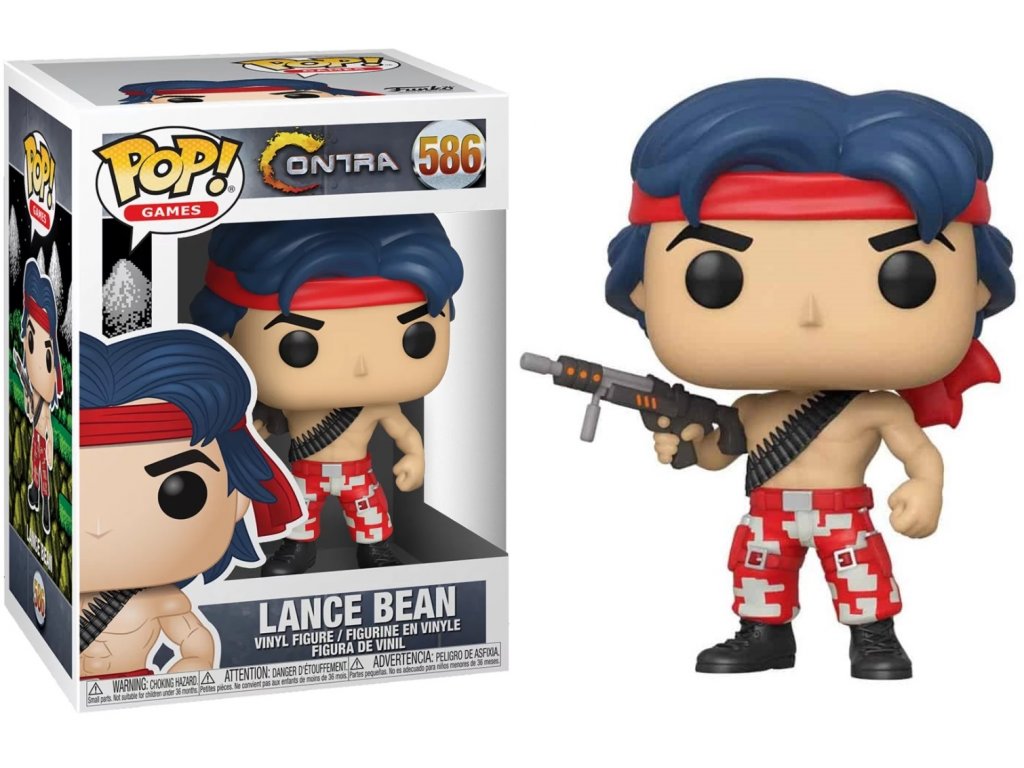 Funko POP! 586 Games: Contra - Lance Bean