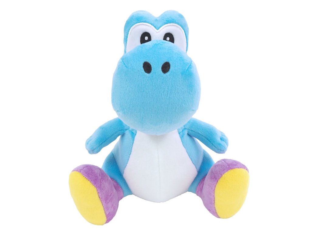 Plyšák Super Mario - Blue Sky Yoshi 20 cm