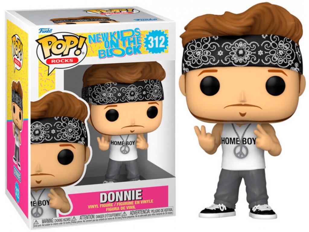 Funko POP! 312 Rocks: New Kids On The Block - Donnie