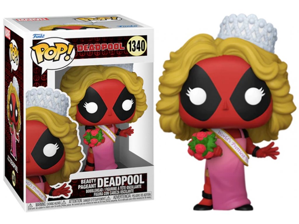 Funko POP! 1340 Marvel Deadpool - Beauty Pageant Deadpool