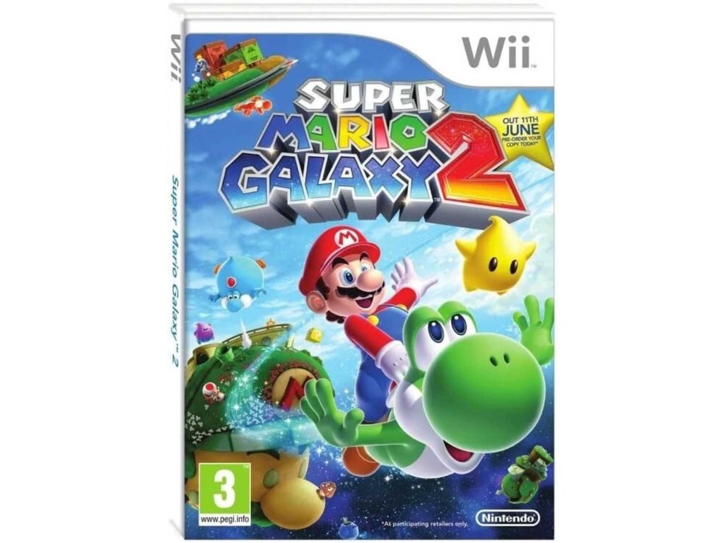 Wii Super Mario Galaxy 2 + DVD Tutorial