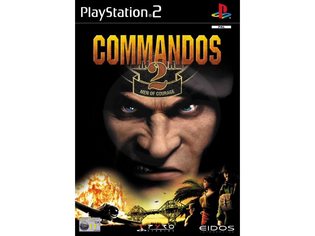 PS2 Commandos 2: Men Of Courage