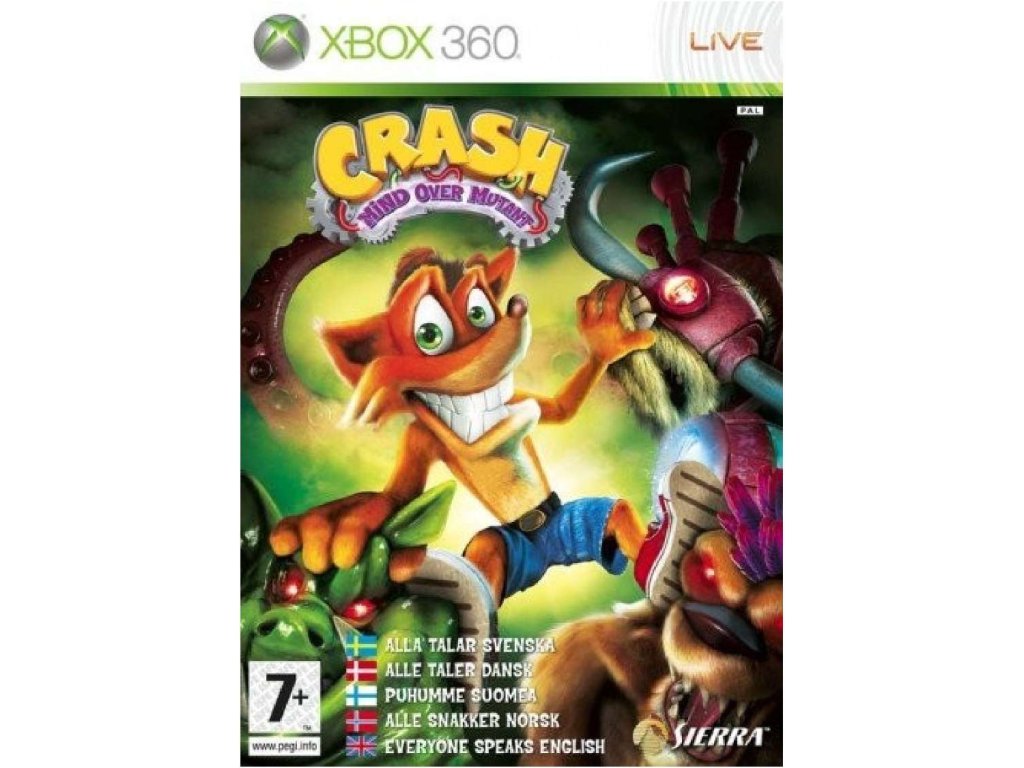 Xbox 360 Crash Mind Over Mutant