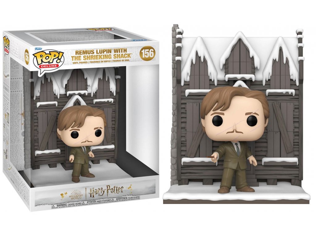 Funko POP! 156 Deluxe: Harry Potter - Remus Lupin With The Shrieking Shack