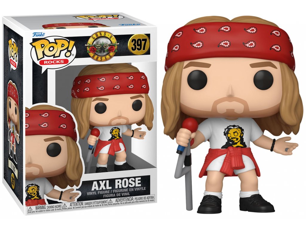 Funko POP! 397 Rocks: Guns N' Roses - Axl Rose