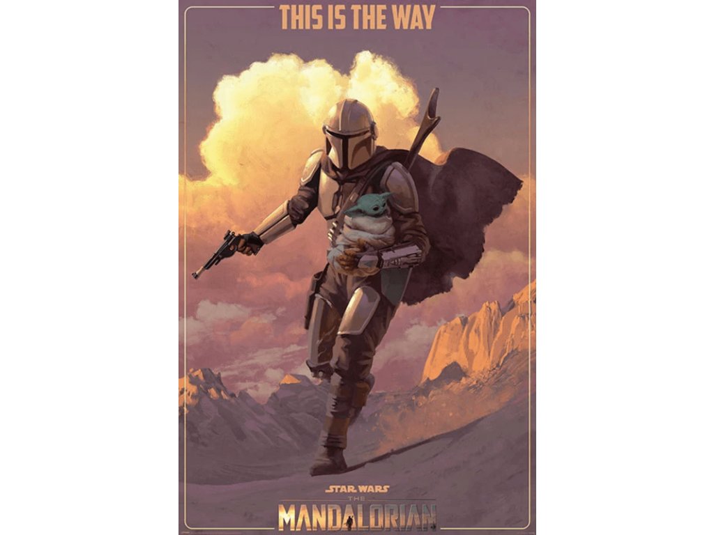 Plakát The Mandalorian - On The Run