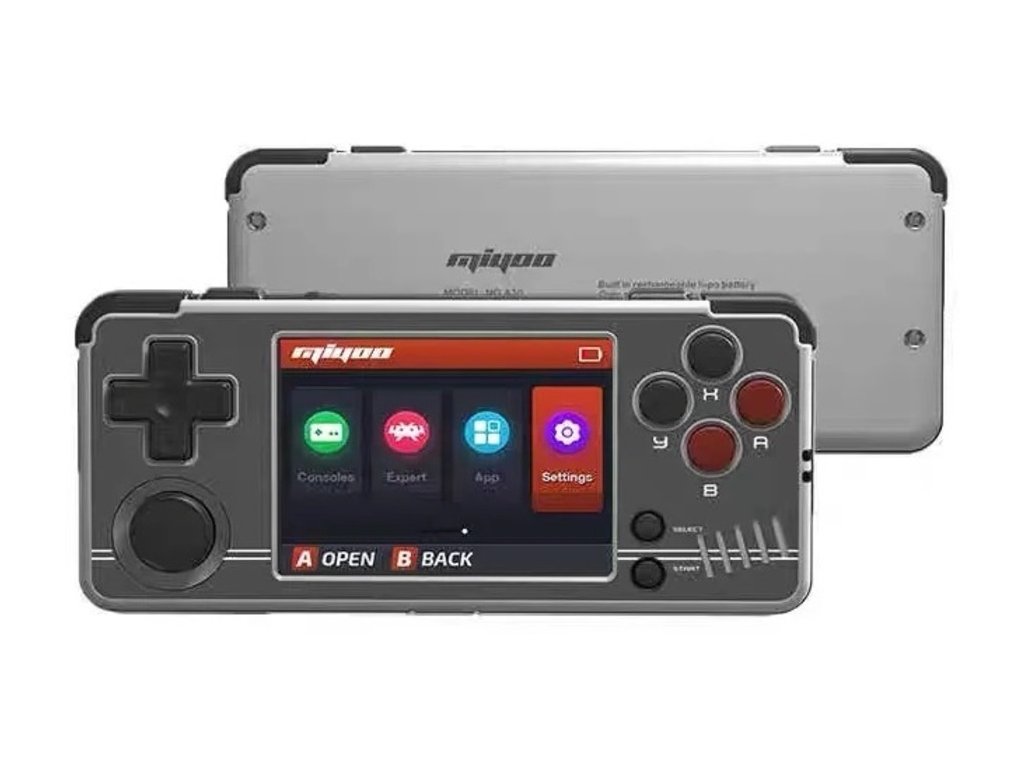 Retro handheld konzole Miyoo Mini A30 WiFi šedá
