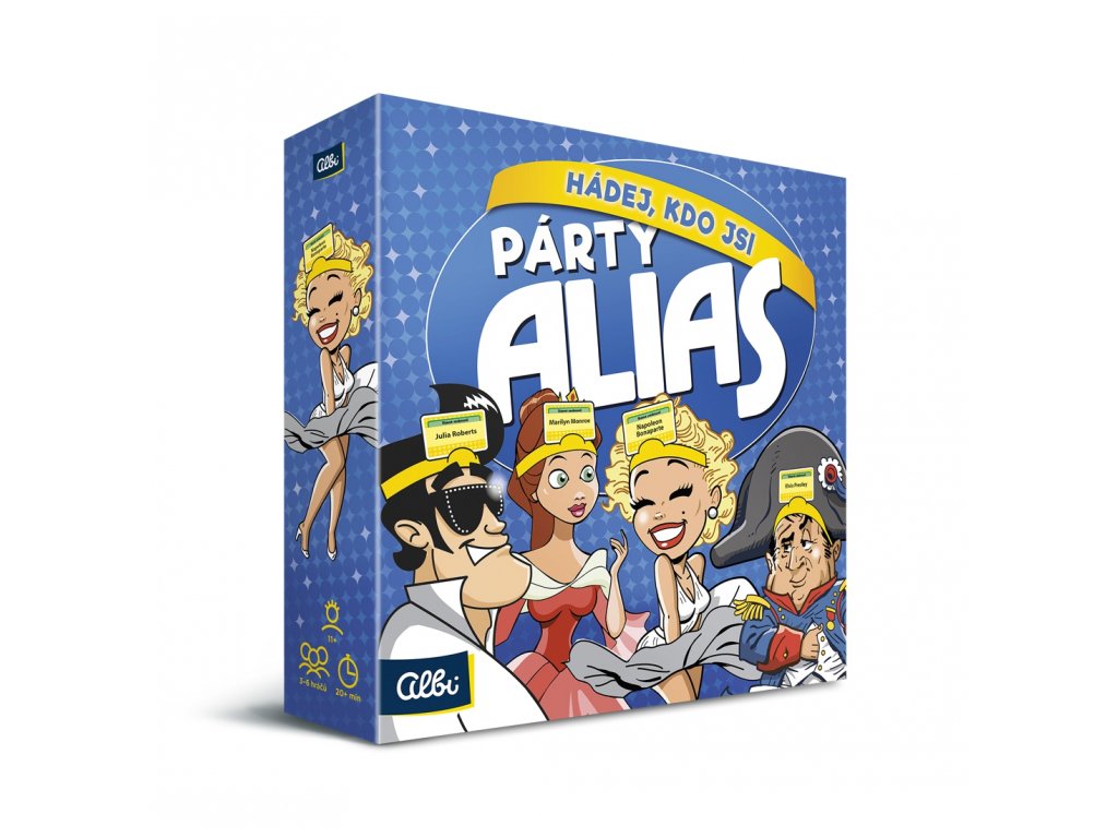 Párty Alias Hádej, kdo jsi