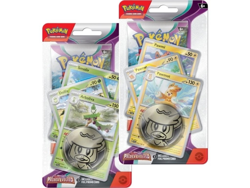 Pokémon TCG: SV02 Paldea Evolved - Premium Checklane Blister