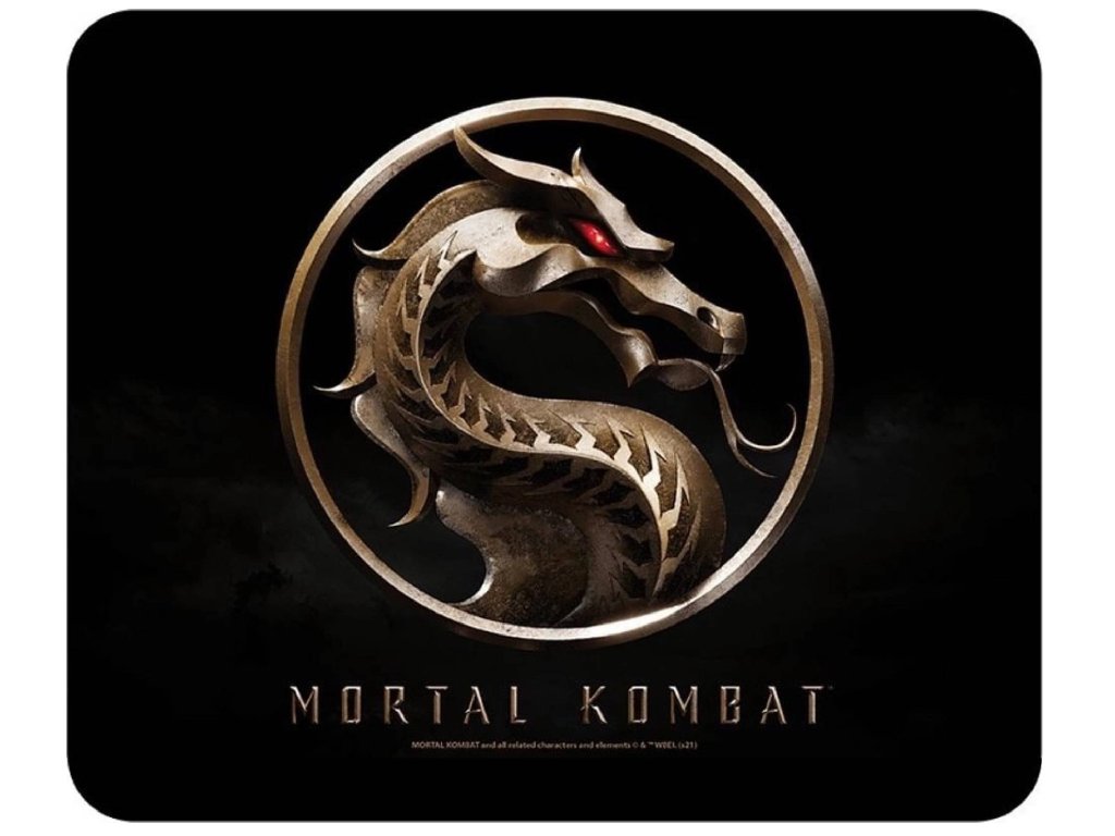 Mortal Kombat Logo - podložka pod myš