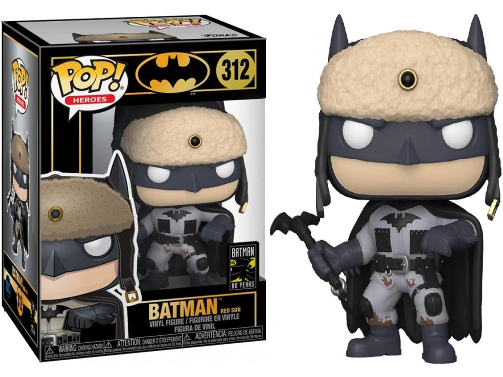 Funko POP! 312 Heroes: Batman 80th - Batman Red Son
