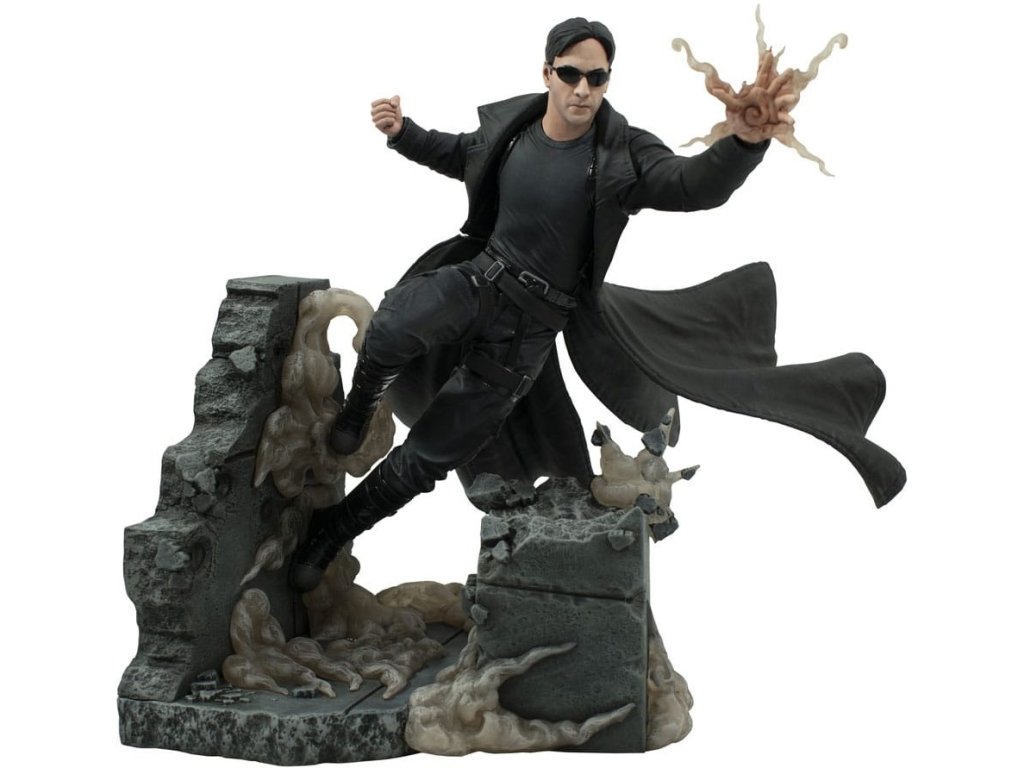 Soška The Matrix Gallery Deluxe - Neo 25 cm