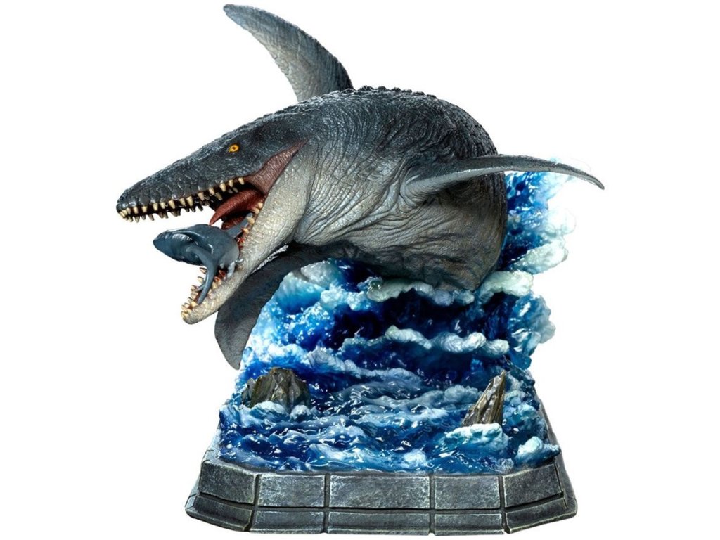 Soška Jurassic World Icons - Mosasaurus 16 cm
