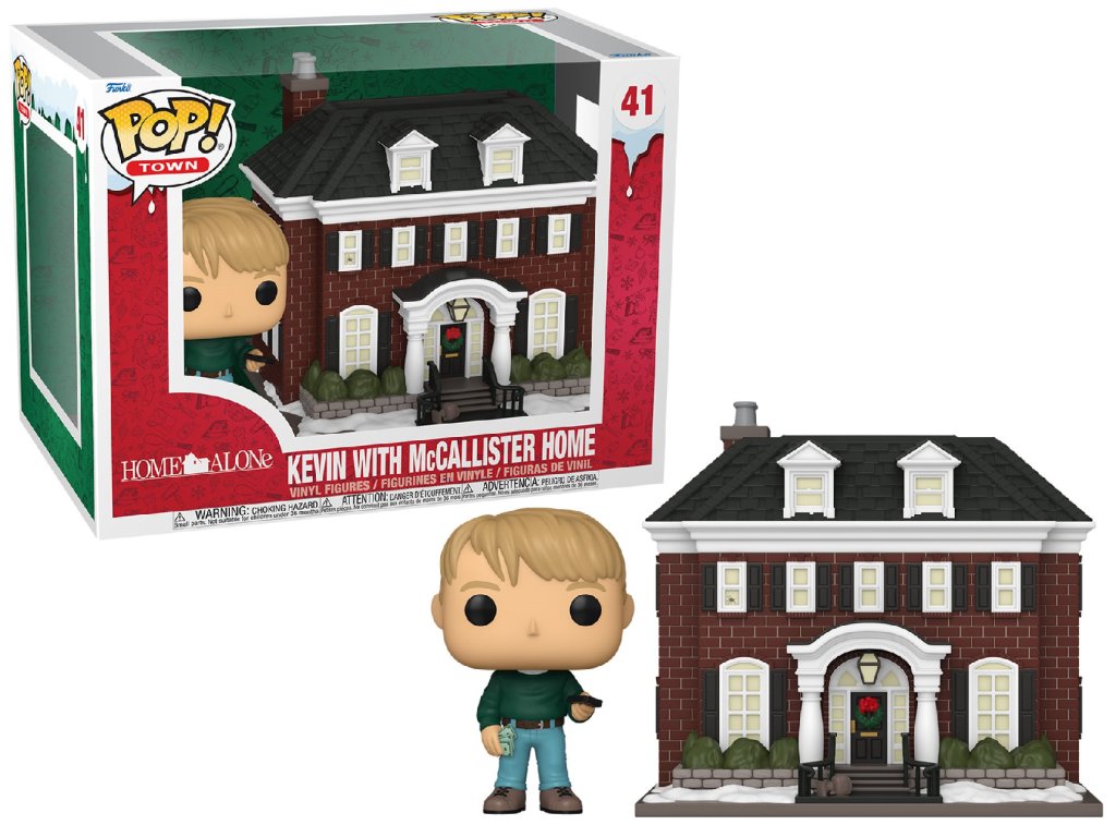 Funko POP! 41 Town: Home Alone - Kevin with McCallister Home