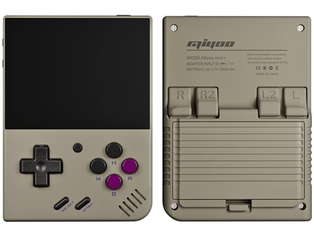 Retro mini konzole Miyoo Mini Plus 64GB Gray