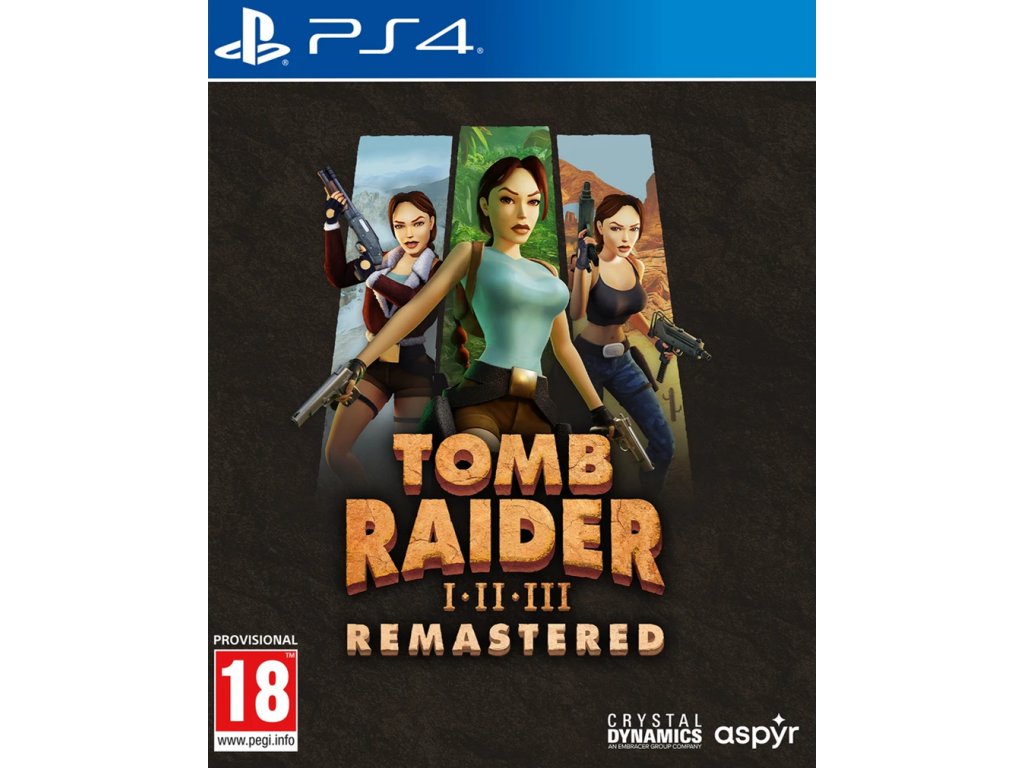 PS4 Tomb Raider I-III Remastered CZ