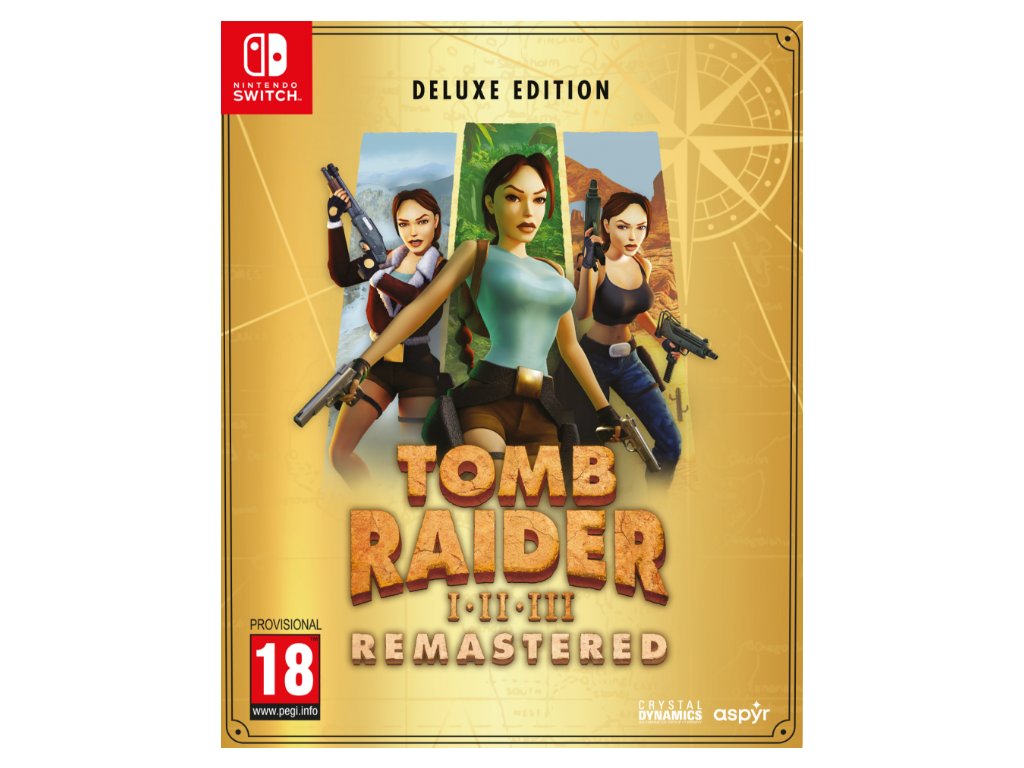 Nintendo Switch Tomb Raider I-III Remastered - Deluxe Edition CZ