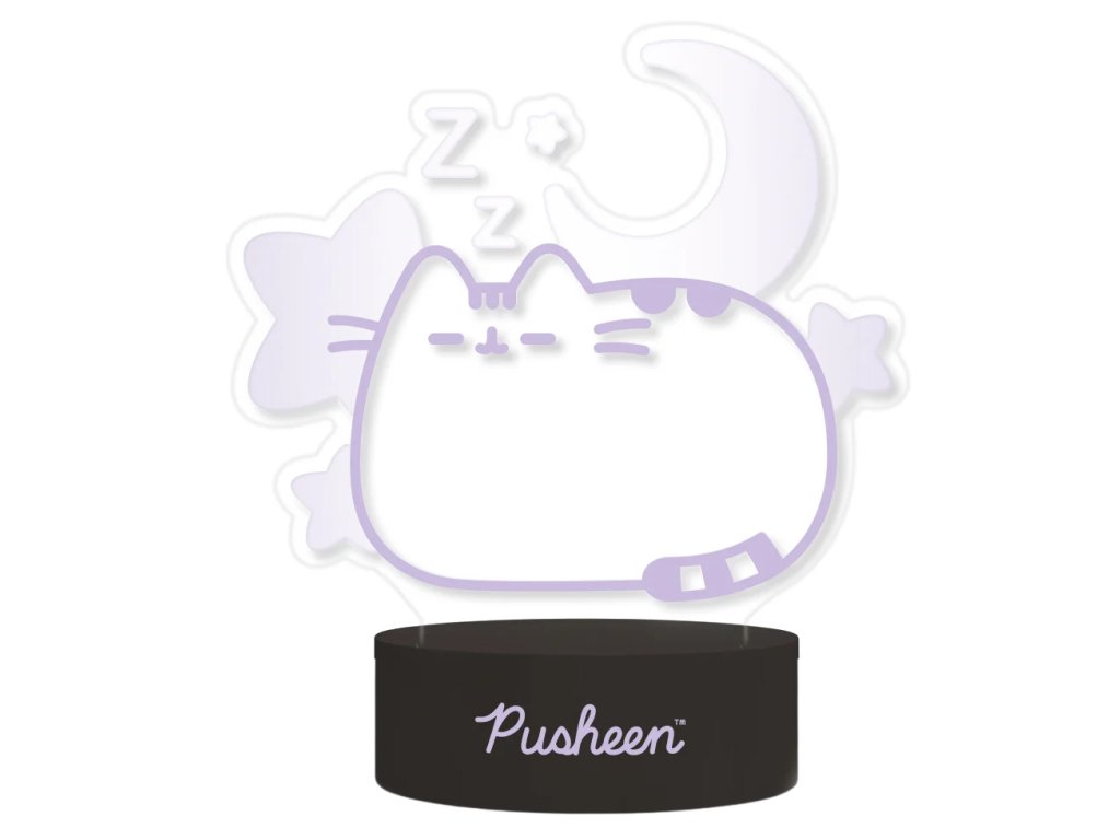 Lampička Pusheen - Sleep Neon Light