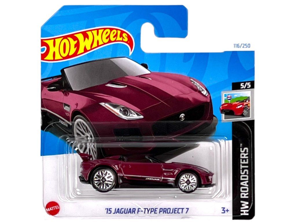 Hotwheels '15 Jaguar F-Type Project 7 赤 Hot Wheels Boulevard Hot Wheels Jaguar F-Type Project 7 A Escala 1