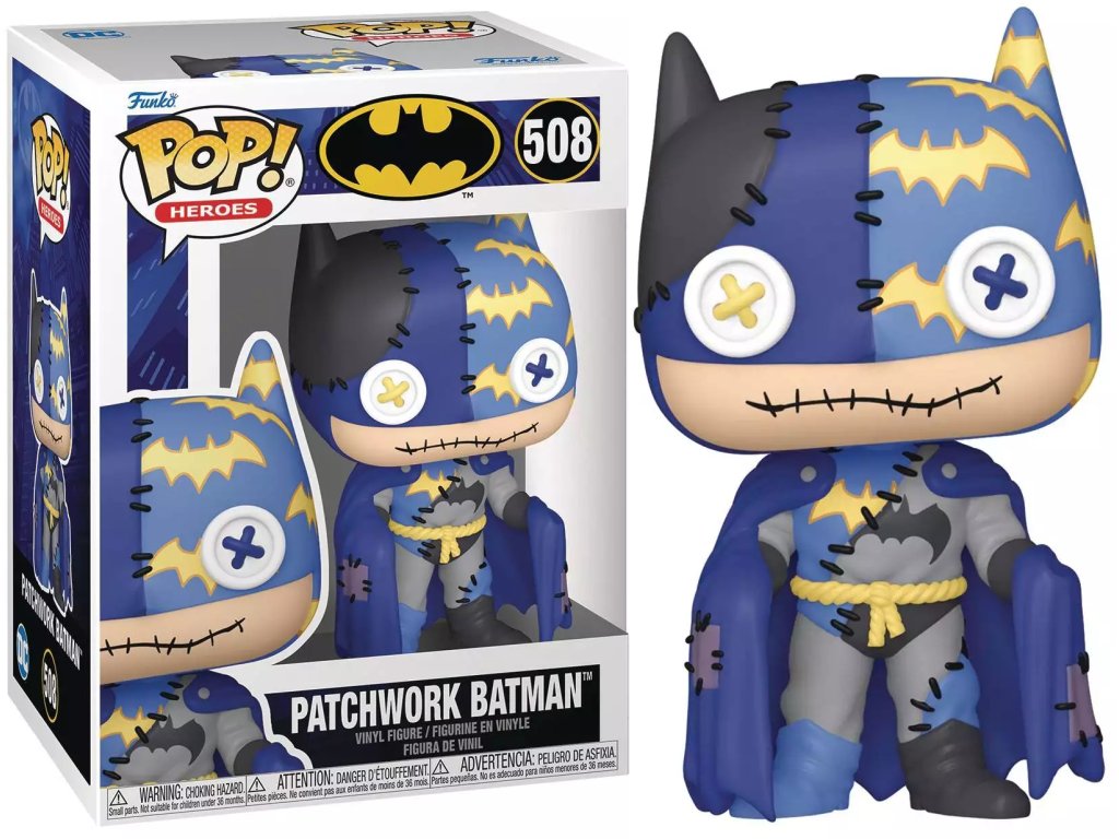 Funko POP! 508 Heroes: Batman - Patchwork Batman