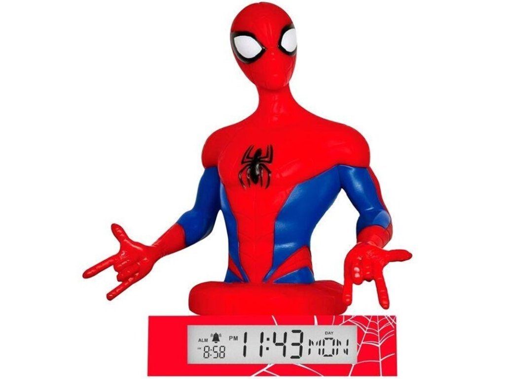 Marvel Spider-man - 3D lampa s alarmem