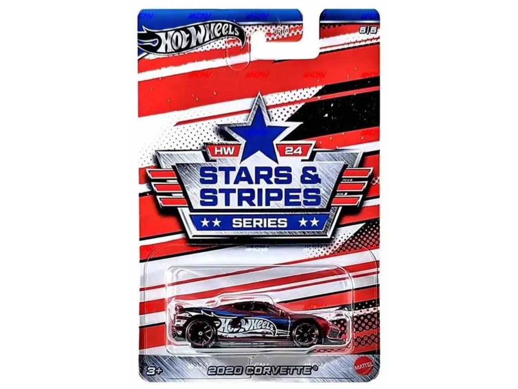 Hot Wheels Stars & Stripes Series - 2020 Corvette