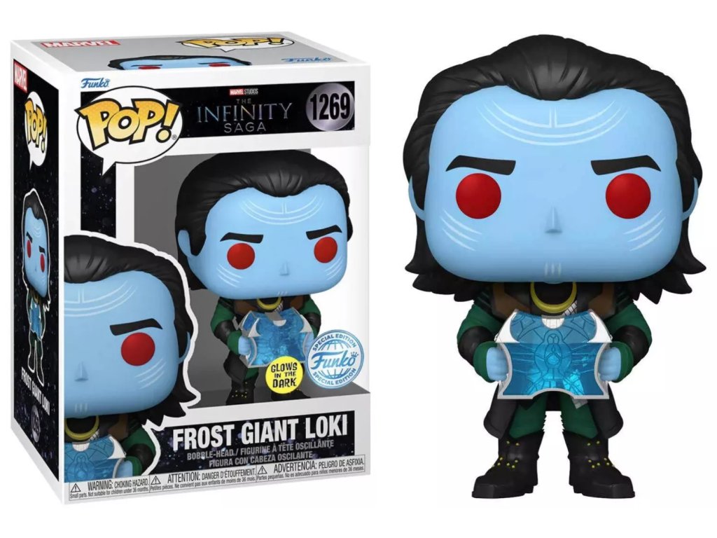 Funko POP! 1269 Marvel The Infinity Saga - Frost Giant Loki GITD Special Edition