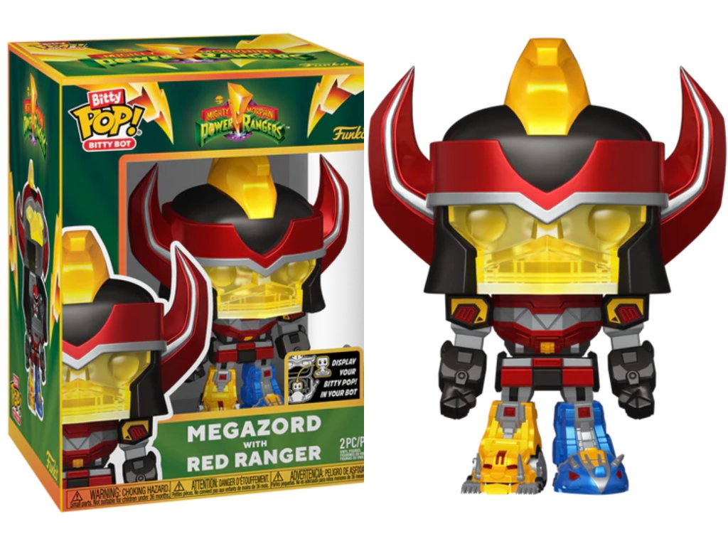 Funko Bitty POP! Bitty Bot: Power Rangers - Megazord With Red Ranger