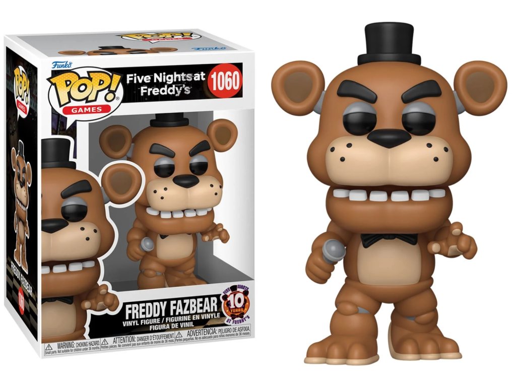 Funko Pop Five Nights At Freddy's Funko POP! 1060 Games: Five Nights at Freddy’s - Freddy Fazbear za 338