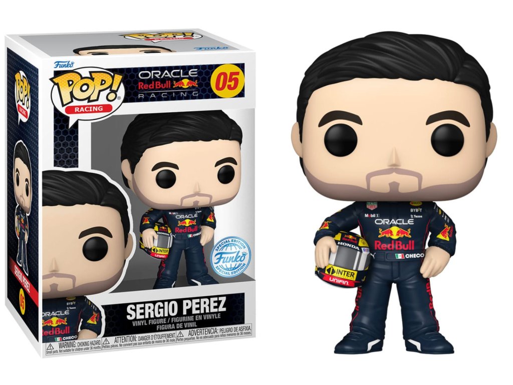 Funko POP! 05 Racing: Oracle Red Bull Racing - Sergio Perez Special Edition