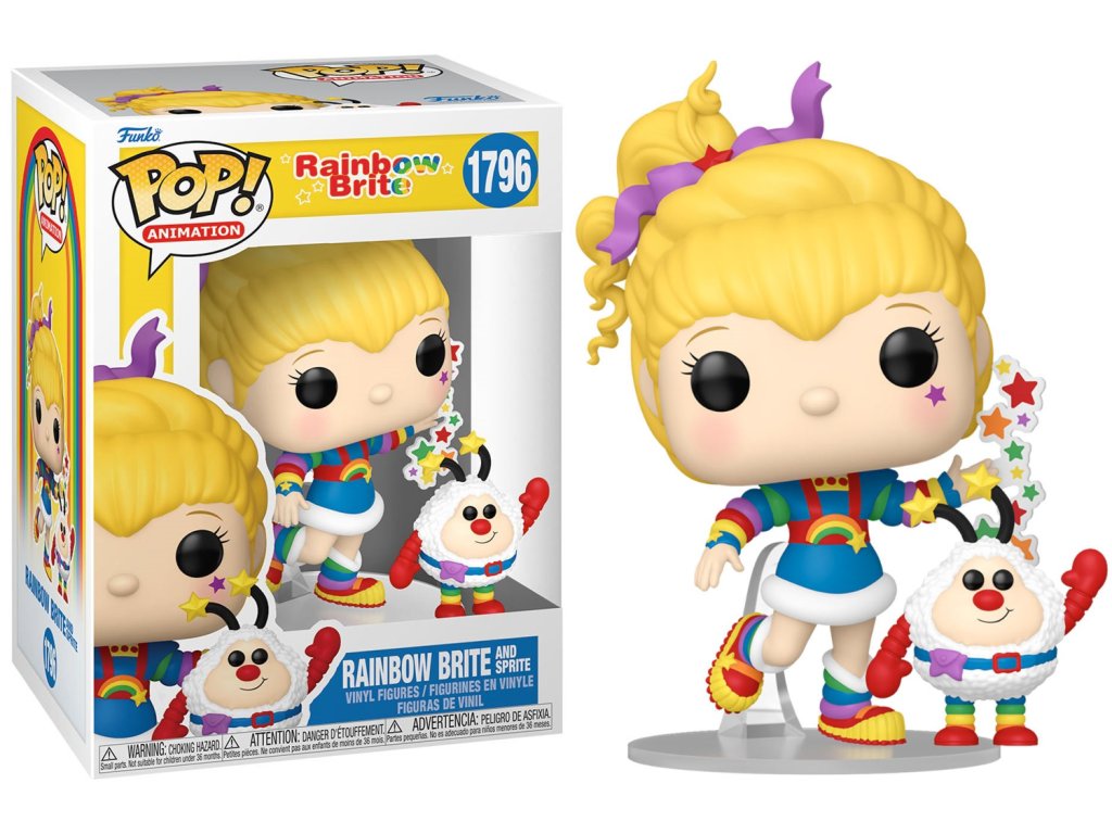 Funko POP! 1796 Animation: Rainbow Brite - Rainbow Brite And Sprite
