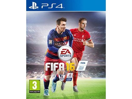 PS4 FIFA 16 CZ
