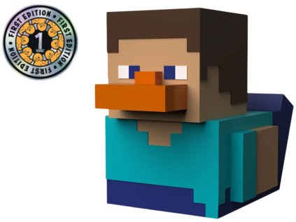Tubbz kachnička Minecraft - Steve (první edice)