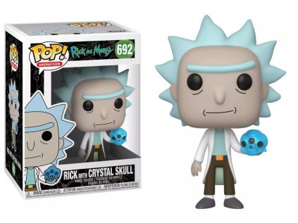 Funko POP! 692 Animation: Rick And Morty - Rick With Crystal Skull