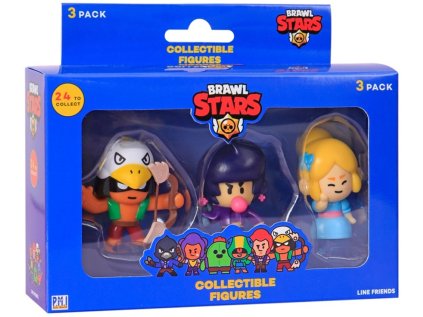 Figurka Brawl Stars 3-Pack 4 cm