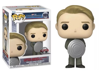 Funko POP! 999 Marvel Captain America The First Avenger - Captain America With Prototype Shield Special Edition