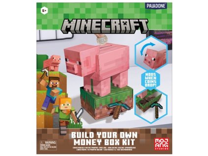 Pokladnička Minecraft - Pig