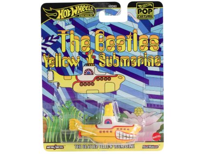 Hot Wheels Premium Pop Culture - The Beatles Yellow Submarine