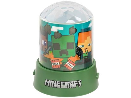 Lampička s projekcí Minecraft - Party