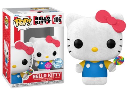 Funko POP! 106 Hello Kitty - Hello Kitty Special Flocked Edition