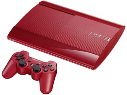 PlayStation 3 Super Slim 500 GB Red