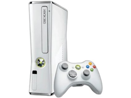 Xbox 360 Slim 4GB bílý