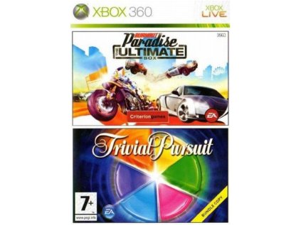 Xbox 360 Burnout: Paradise - The Ultimate Box + Trivial Pursuit