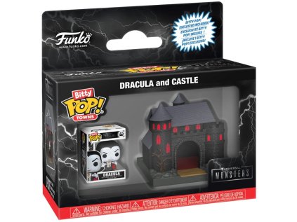 Funko Bitty POP! Bitty Towns: Universal Monsters - Dracula And Castle