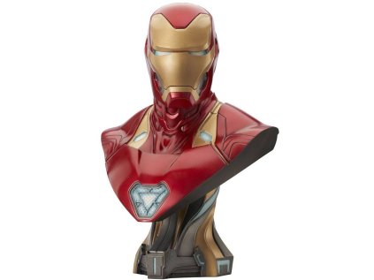 Soška Avengers: Infinity War - Legends in 3D Bust - Iron Man MK50 25 cm