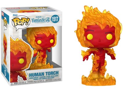Funko POP! 1517 Marvel The Fantastic 4 First Steps - Human Torch
