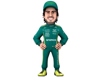 Minix Sports: Formula 1 - Fernando Alonso (Aston Martin) 12 cm