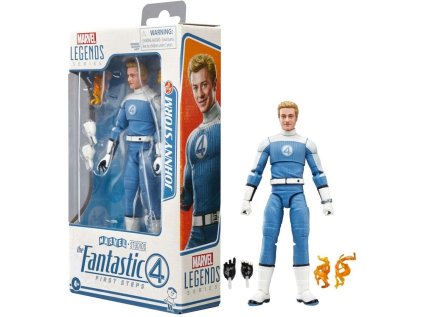 Akční figurka Marvel Legends: The Fantastic Four: First Steps - Johnny Storm 15 cm