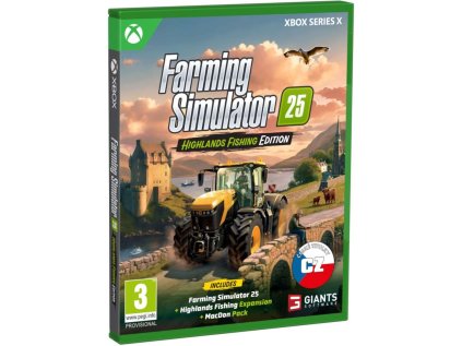 XSX Farming Simulator 25: Highlands Fishing Edition CZ